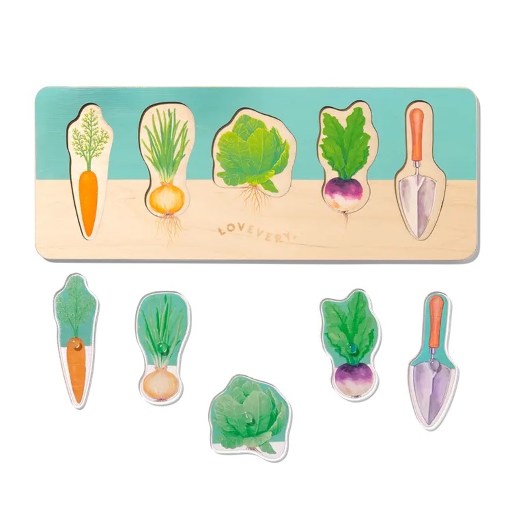 Lovevery | Community Garden Puzzle | Months 16, 17, 18